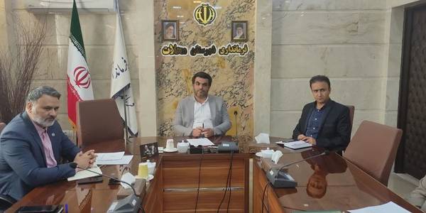 جلسه بررسی مسائل و مشکلات فاز ۳ شهرک اصناف برگزار شد.