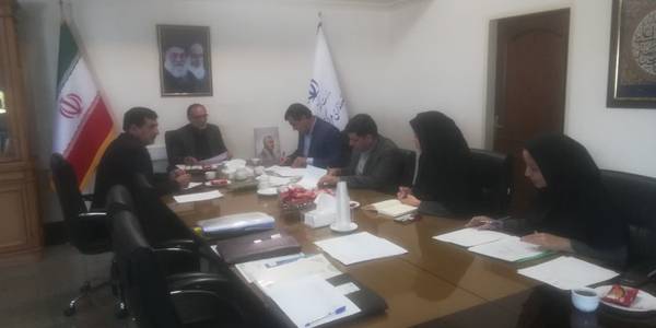 با حضور علیرضا حسنی،      مدیرکل امور اداری و مالی