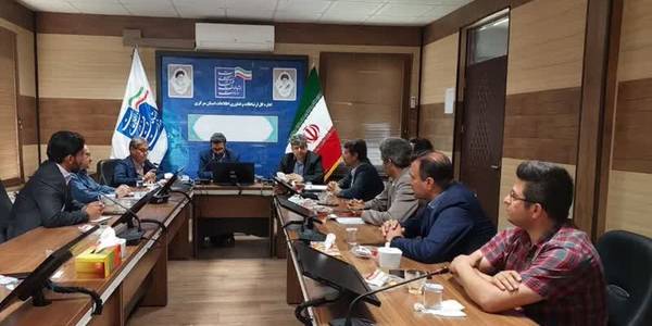 جلسه پیگیری اجرای زیر ساخت فیبر نوری در شهرها