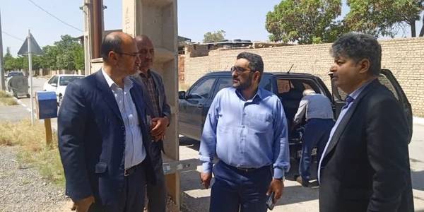 بازدید از دکل مخابراتی جدید الاحداث روستای غیاث آباد