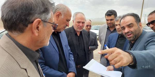 بررسی میدانی محل اجرای پروژه زیرگذر محمدآباد