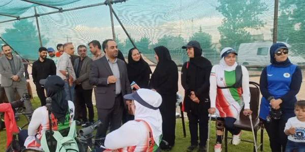 بازدید از اردوی تیم ملی تیر و کمان جانبازان و توان یابان جمهوری اسلامی ایران