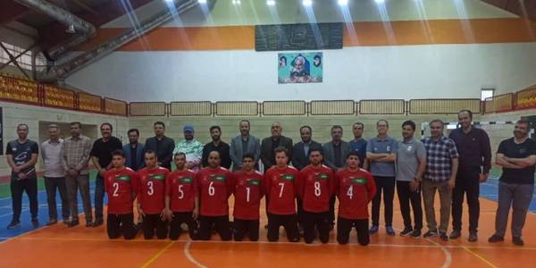 بازدید از روند تمرینات اردوی تیم ملی گلبال کشور و تیم بدمینتون شهرستان محلات