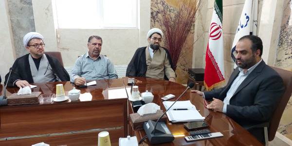 دیدار گروه جهادی طه با سرپرست فرمانداری شهرستان محلات