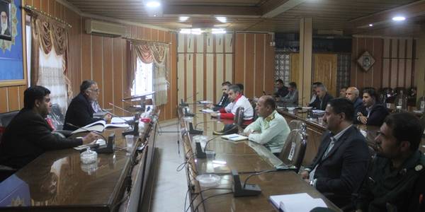 اولین جلسه ستاد مدیریت بحران شهرستان خمین در سال 1403برگزار شد