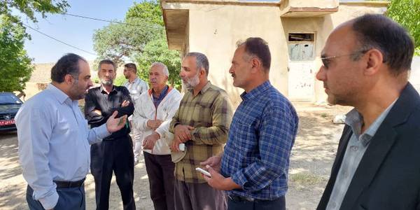 دهگردشی در روستای علی آباد سنجه باشی
