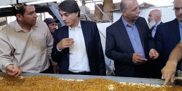 حضور مدیرکل دفتر امور اقتصادی وزارت جهاد کشاورزی در شهرستان خنداب