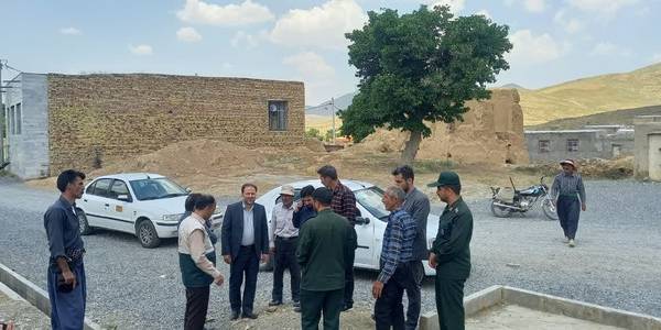 دهگردشی فرماندار در روستای نعمتیه