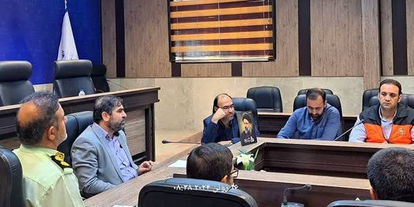 اولین جلسه ستاد پیشگیری، هماهنگی و فرماندهی عملیات پاسخ به بحران شهرستان