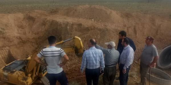 بررسی میدانی قنات روستاهای ورین