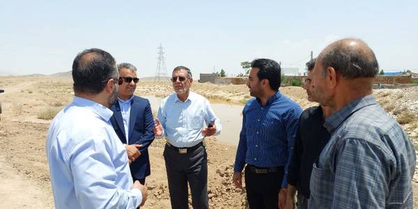 بررسی میدانی مسیل روستای نخجیروان