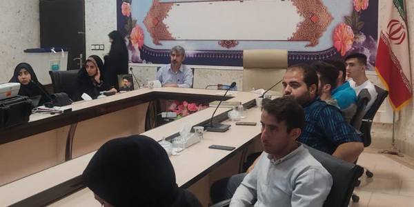 جلسه آموزشی کاربران شعب أخذ رأی شهرستان فراهان