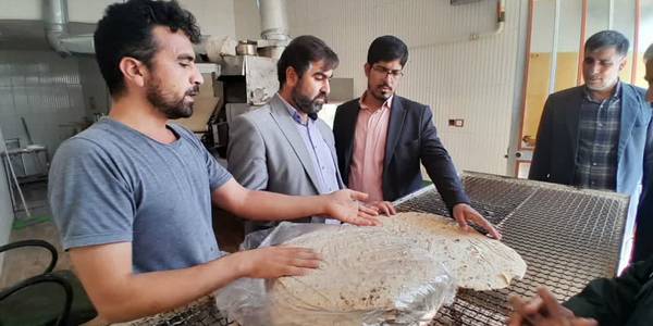 بازدید نانوایی های شهر تلخاب