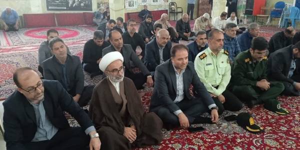 برگزاری مراسم شهدای خدمت در شهر خنداب