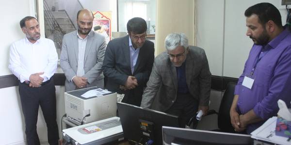 فرماندار ، رئیس دادگستری و دادستان عمومی و انقلاب خمین از بخشداری کمره بازدید کردند