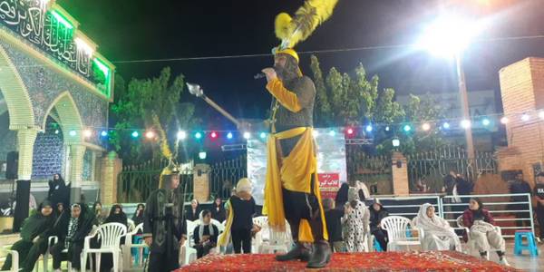 مراسم تعزیه خوانی در زرندیه