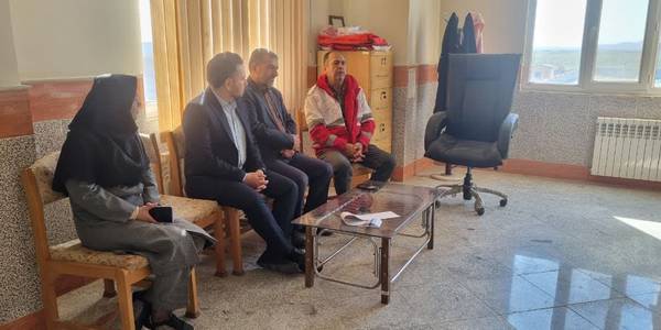 دیدار فرماندار  با اعضای هلال احمر شهرستان