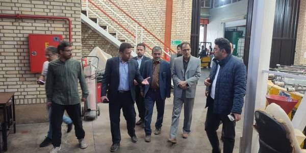 بازدید از صنایع در راستای جهش تولید