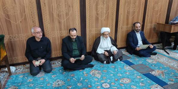 مراسم چهلمین روز شهادت شهدای خدمت