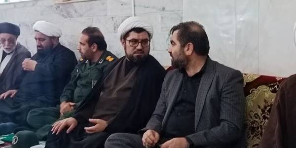 عزاداری مردم روستای شیرین آباد با حضور فرماندار