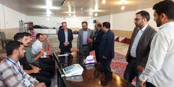 بررسی میدانی شعب اخذ رای شهری و روستایی