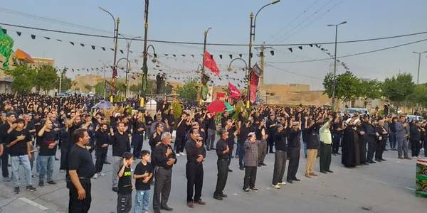 اجتماع بزرگ عاشورائیان بخش خنجین