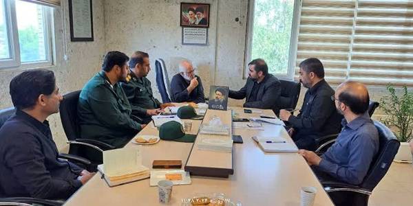 جلسه کارگروه اشتغال به ریاست آقازیارتی فرماندار شهرستان فراهان
