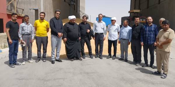 بازدید از سیلوی بذر باران شهرستان فراهان