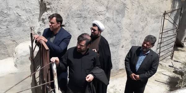 بازدید فرماندار از اشتغال مددجویی ایجاد شده در زمینه دامپروری