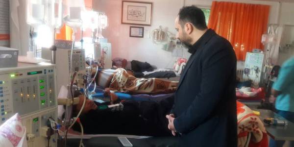 بررسی میدانی واحدهای مختلف بیمارستان امام خمینی (ره)