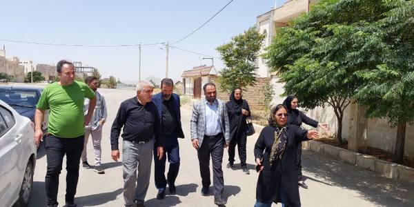 بررسی میدانی شهرک امام رضا‌(ع) باقرآبادِ نیم ور