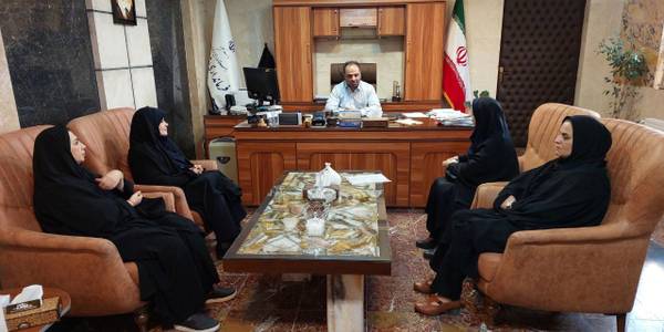 دیدار رییس و کارشناسان اداره بهزیستی شهرستان محلات با دکتر ترکیان فرماندار شهرستان