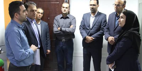 بازدید از اتاق سرور اداره کل امور اقتصاد و دارایی استان