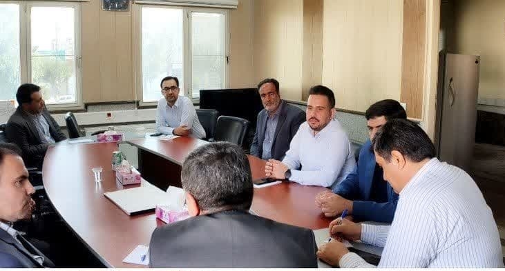 جلسه بررسی مسائل حوزه اداری شهرستان
