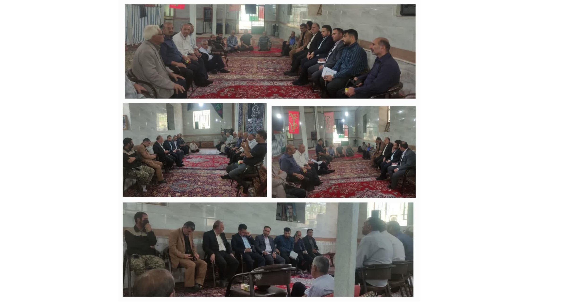 جلسه بررسی و پیگیری مشکلات روستای لار