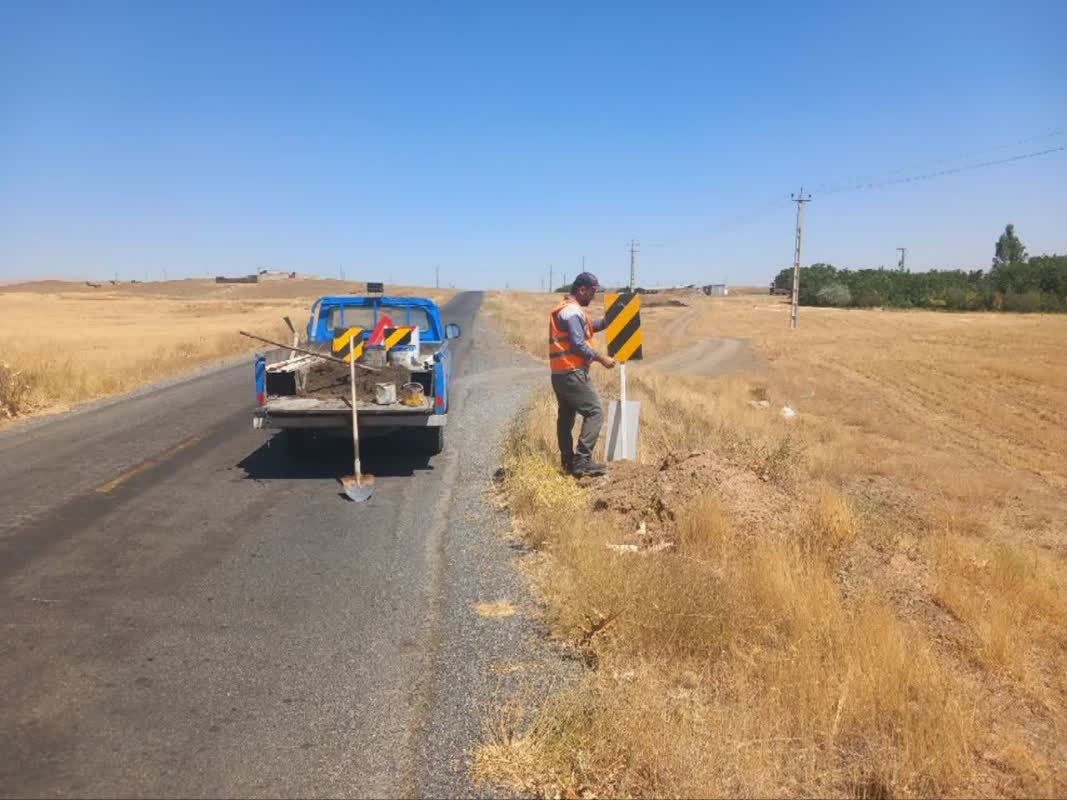 ایمن سازی محور «مجدآباد کهنه - کلا» و «سلیم آباد-هفته خانک»