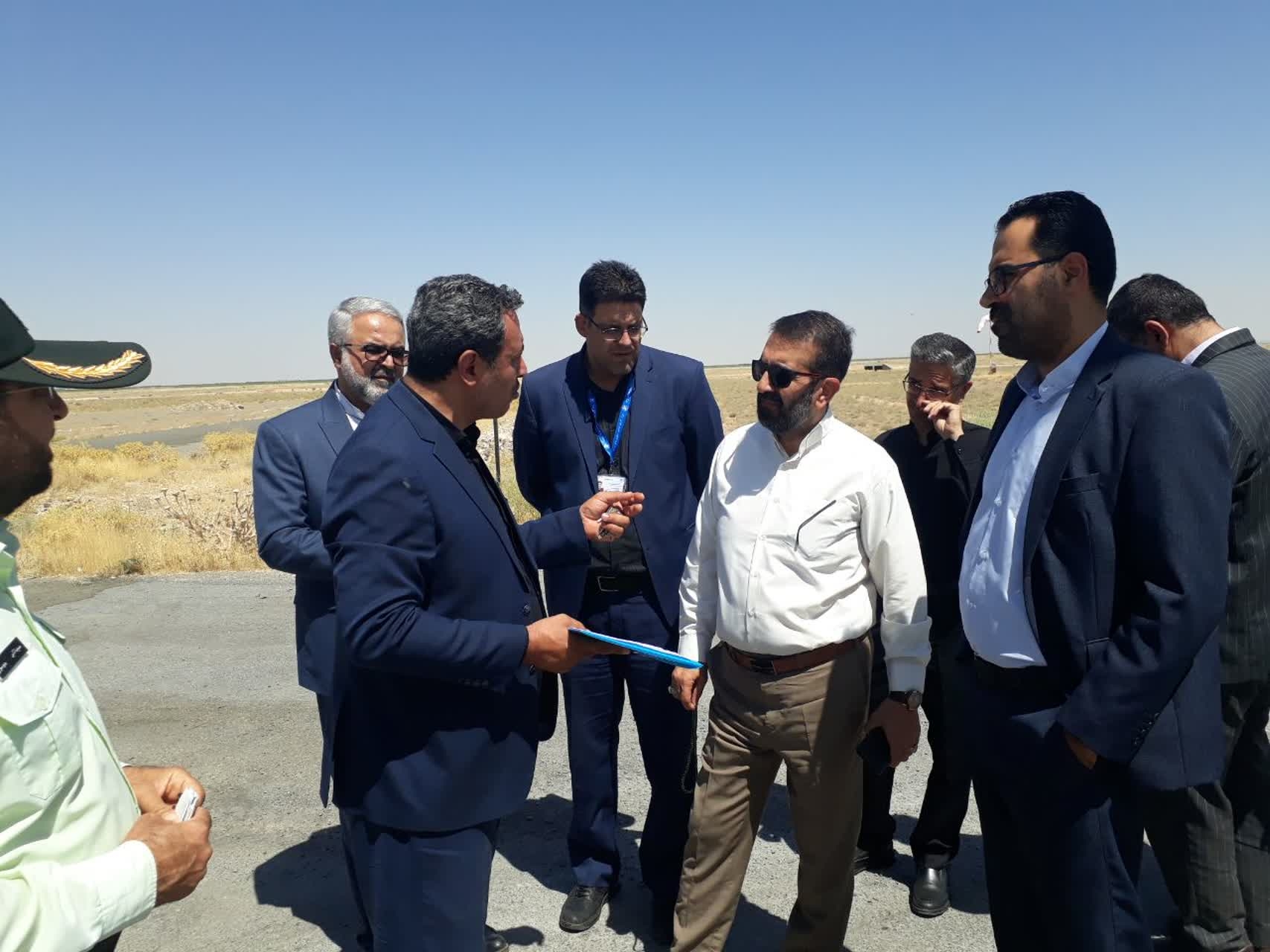 بازدید از تأسیسات و زیرساخت های فرودگاه شهدای اراک