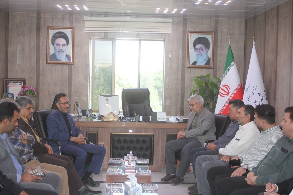 نماینده مردم خمین در مجلس شورای اسلامی با فرماندار دیدار کرد