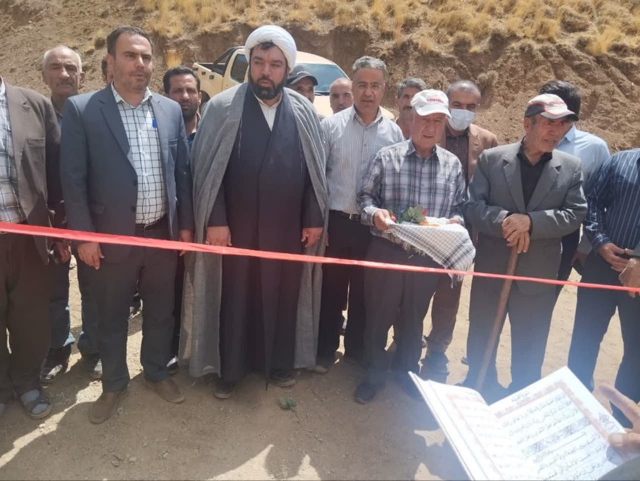 آیین افتتاح پروژه های عمرانی بخش خرقان