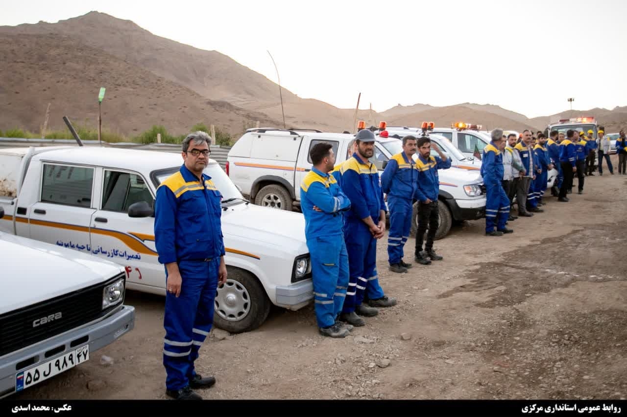 گاز به روستای راحتلو رسید/ یک هزار و ۲۳ روستای استان مرکزی بهره‌مند از نعمت گاز