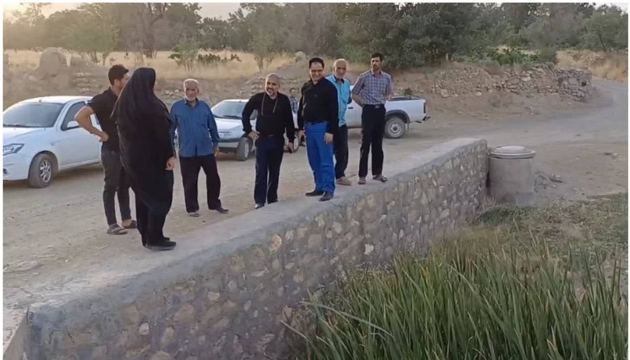 دهگردشی مدیران شهرستان کمیجان، بررسی میدانی مشکلات روستای چالمیان