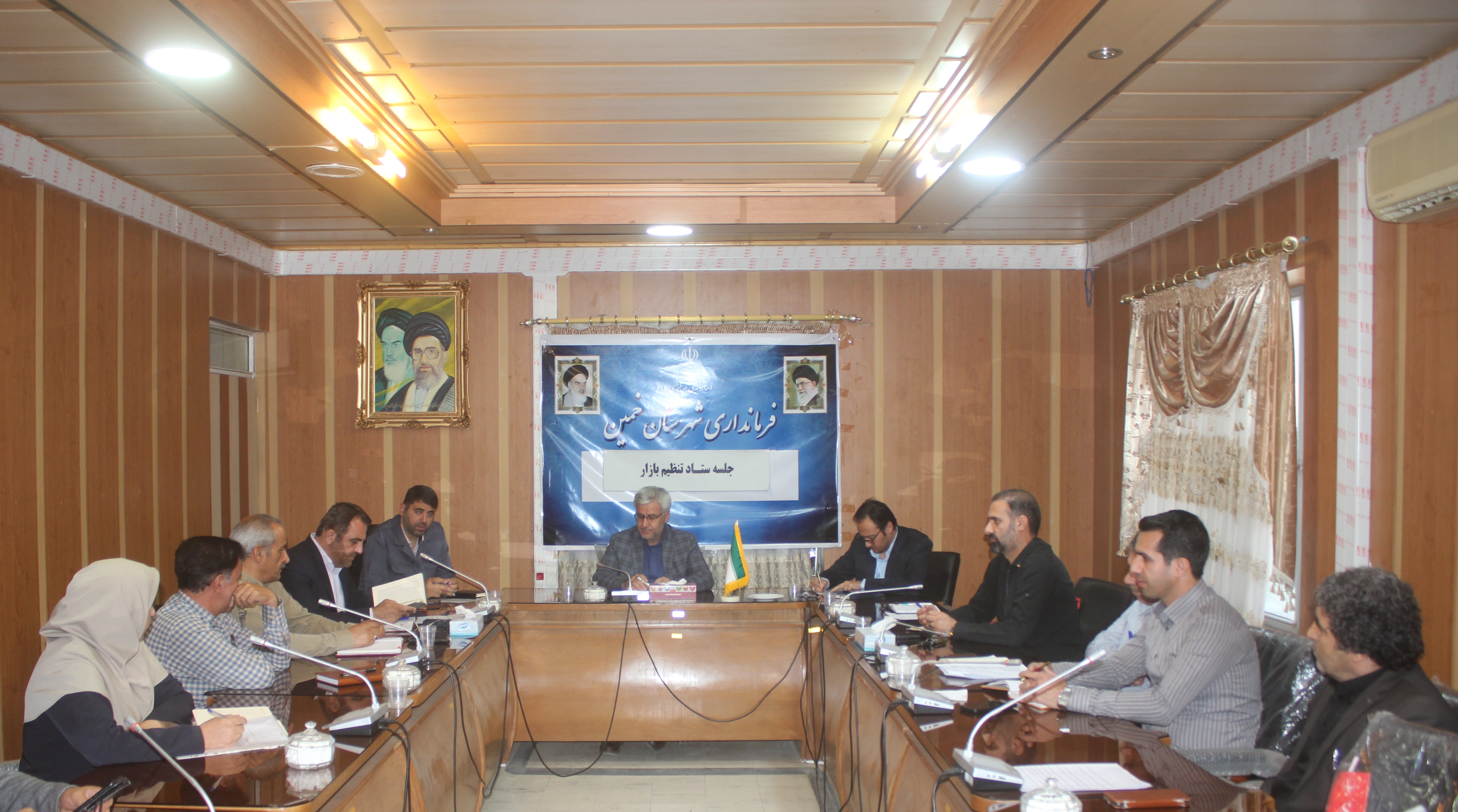 ششمین جلسه ستاد تنظیم بازار شهرستان خمین در سال 1403 برگزار شد