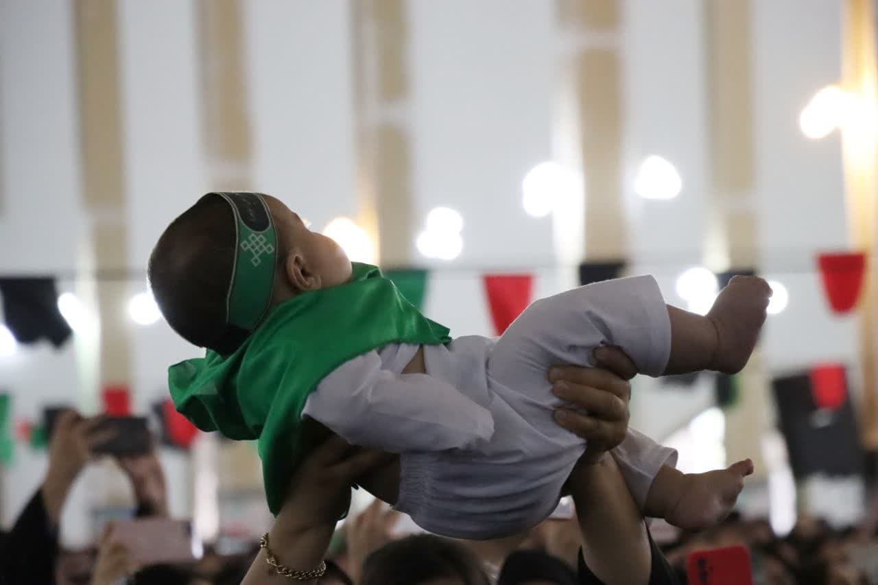 همایش جهانی شیرخوارگان حسینی در مصلی امام علی علیه‌السلام شهر ساوه