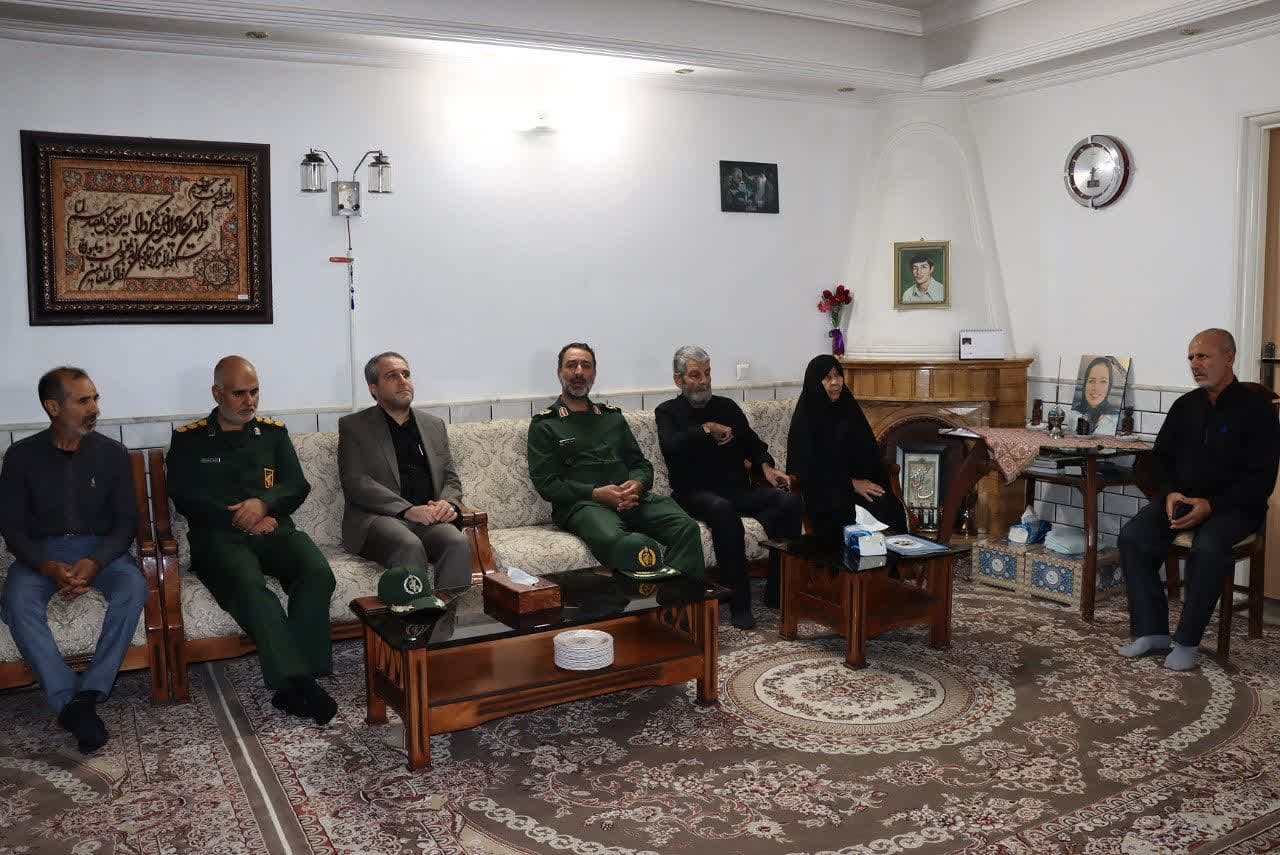 دیدار با خانواده شهید والا مقام علی اکبر شیروانی