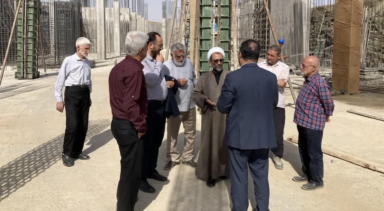 بررسی میدانی وضعیت پروژه بیمارستان جدیدالاحداث