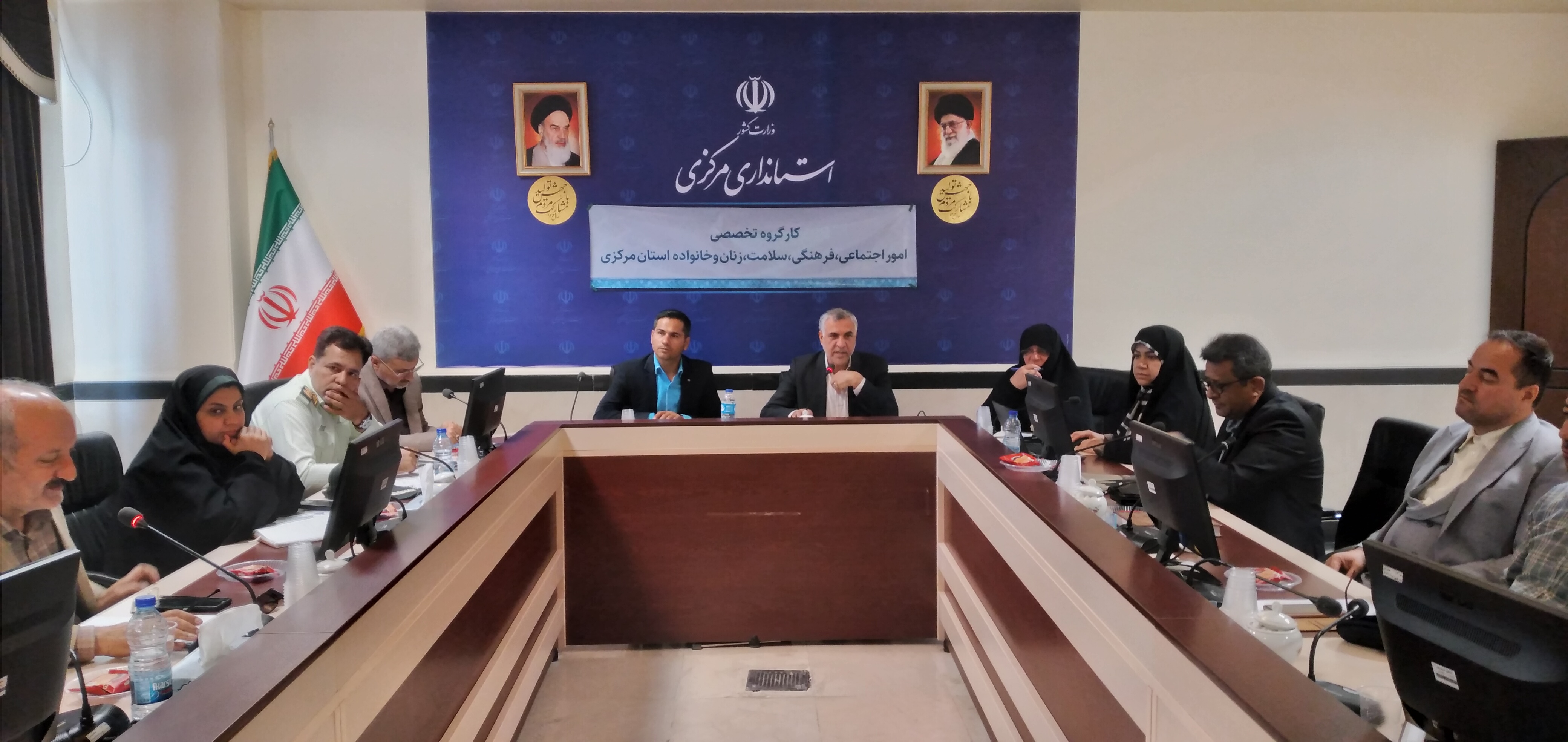 جلسه مشترک کار گروه امور اجتماعی، فرهنگی، سلامت، زنان و خانواده و شورای اجتماعی استان برگزارشد