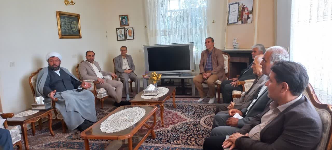 برگزاری جلسه کارگروه جهش تولید در روستای نجف آباد بخش زاویه