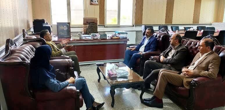 دیدار فرماندار با مدیر کل میراث فرهنگی