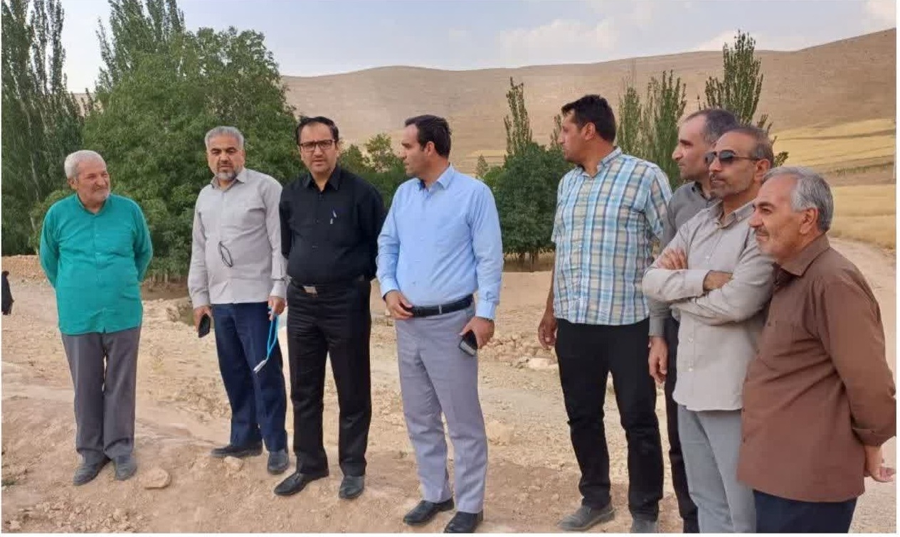 دهگردشی مدیران شهرستان کمیجان، بررسی میدانی مشکلات روستای چهرقان