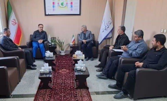 دیدار مدیرکل کمیته امداد امام خمینی(ره) با فرماندار کمیجان